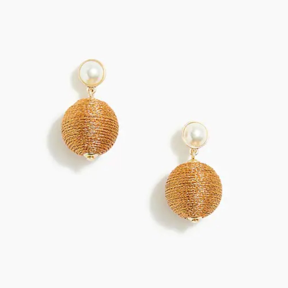 Pearl Bauble Earrings